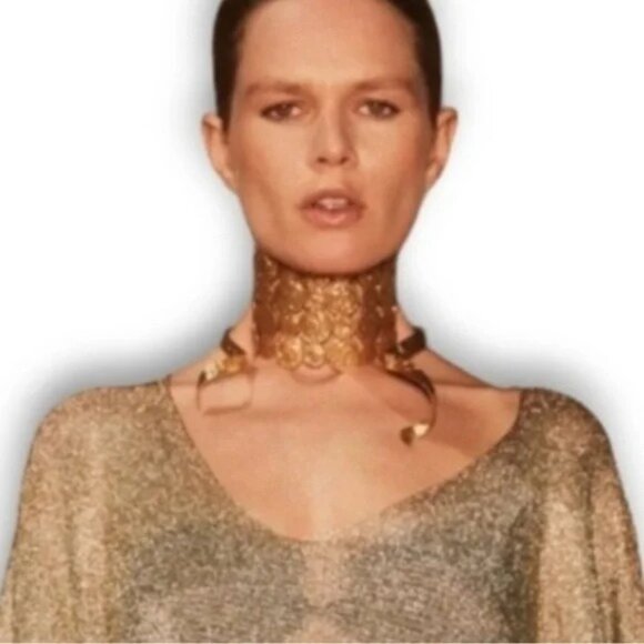 New ZARA TEXTURES NECKLACE 🔥✨✨✨ - Picture 4 of 6